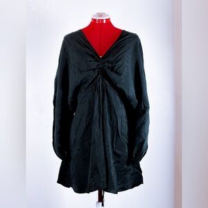 Zara Black Long Sleeve Dress